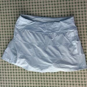 Lululemon Light Blue Pace Rival Athletic Skirt